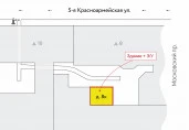 Нежилое здание площадью 27,8 кв. м, расположенное на земельном участке площадью 40 кв. м на 5-й Красноармейской улице